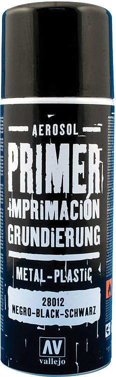 28012 Primer Spray: Schwarz, 400 ml