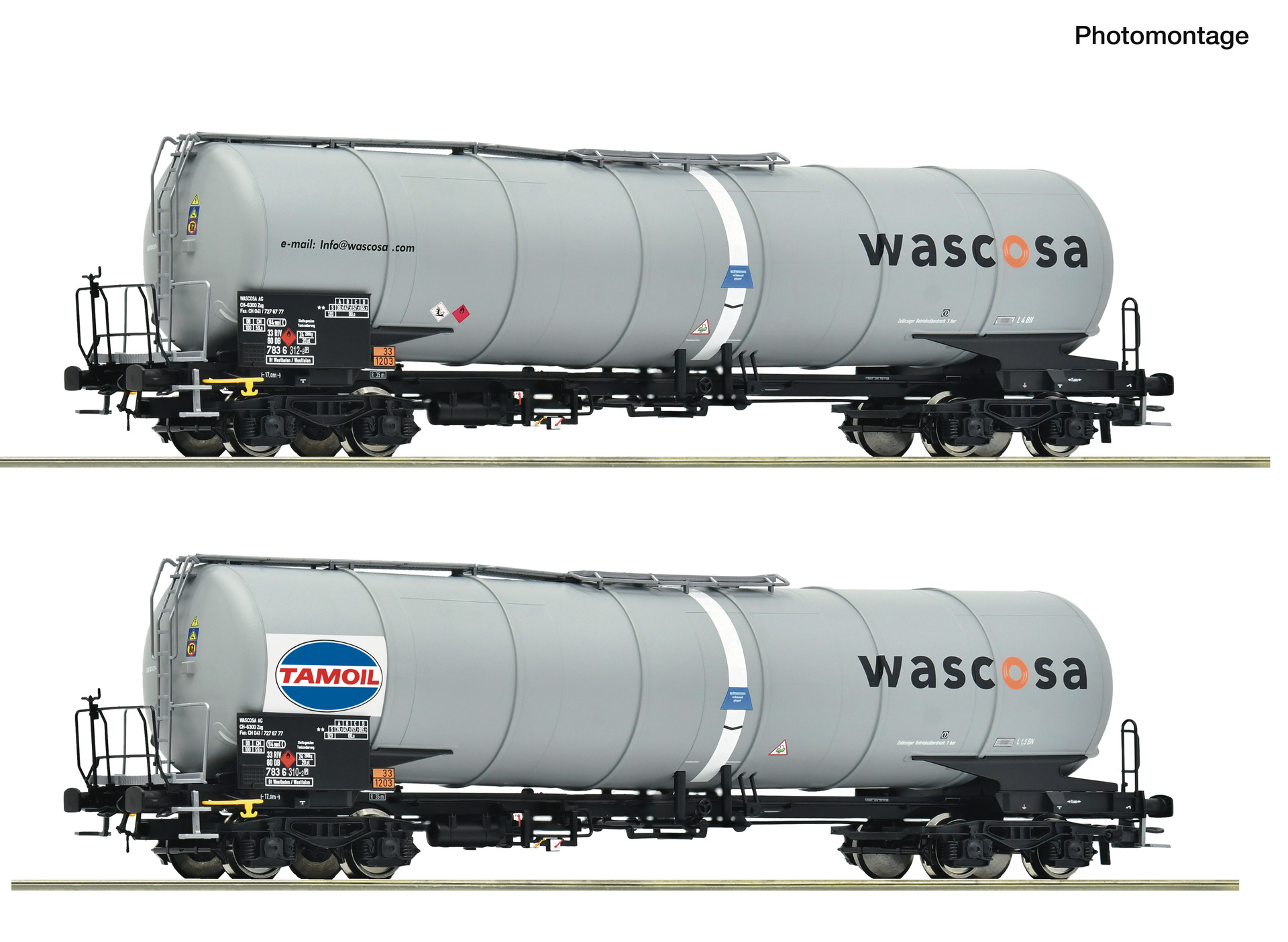 6600232 Wascosa/Tamoil Kesselwg. Set 2tlg. Ep.6