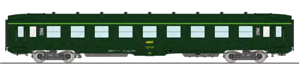 VB-407 SNCF Liegwagen B9c9 2.Kl. Ep.4/5