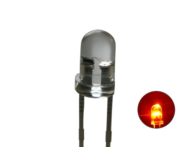 50786 Blink LED mit Steuerung blinkend 3mm kl