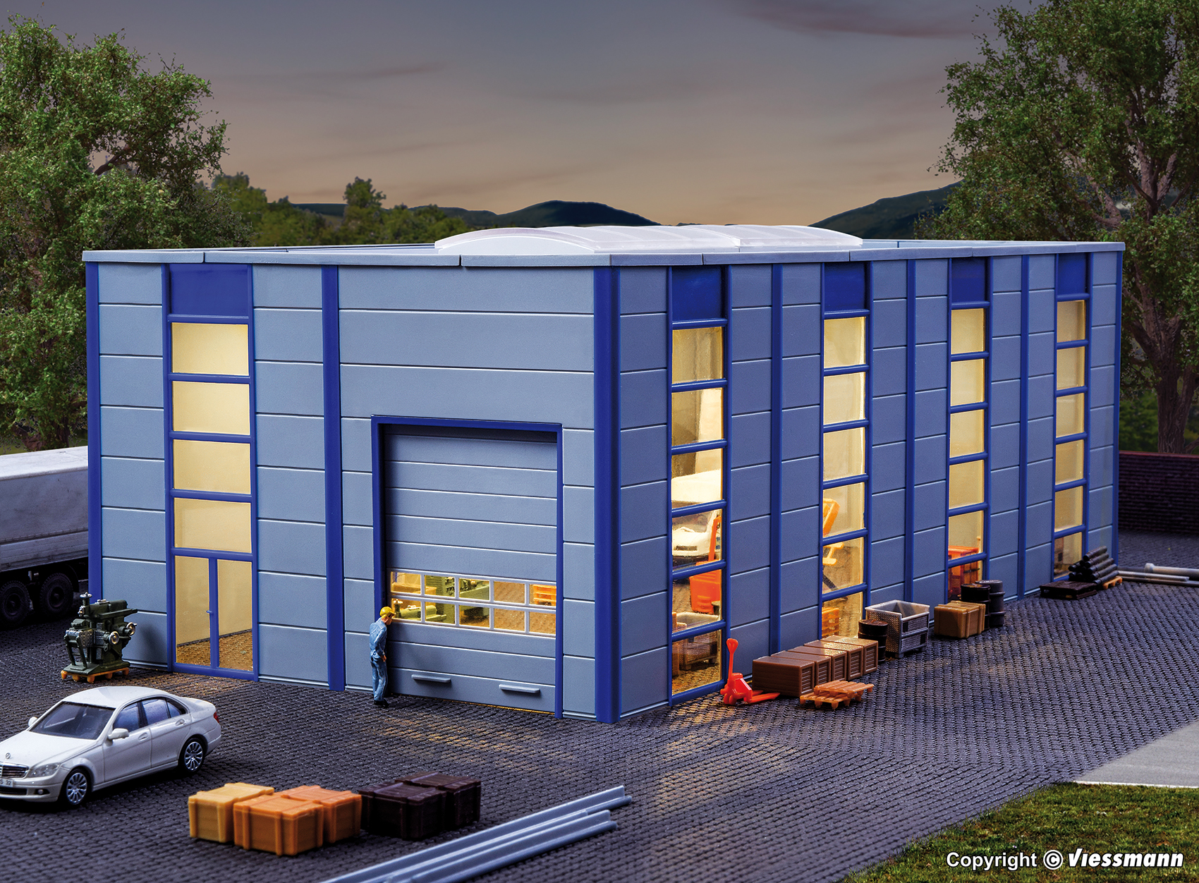 39250 Moderne Lager- Industriehalle