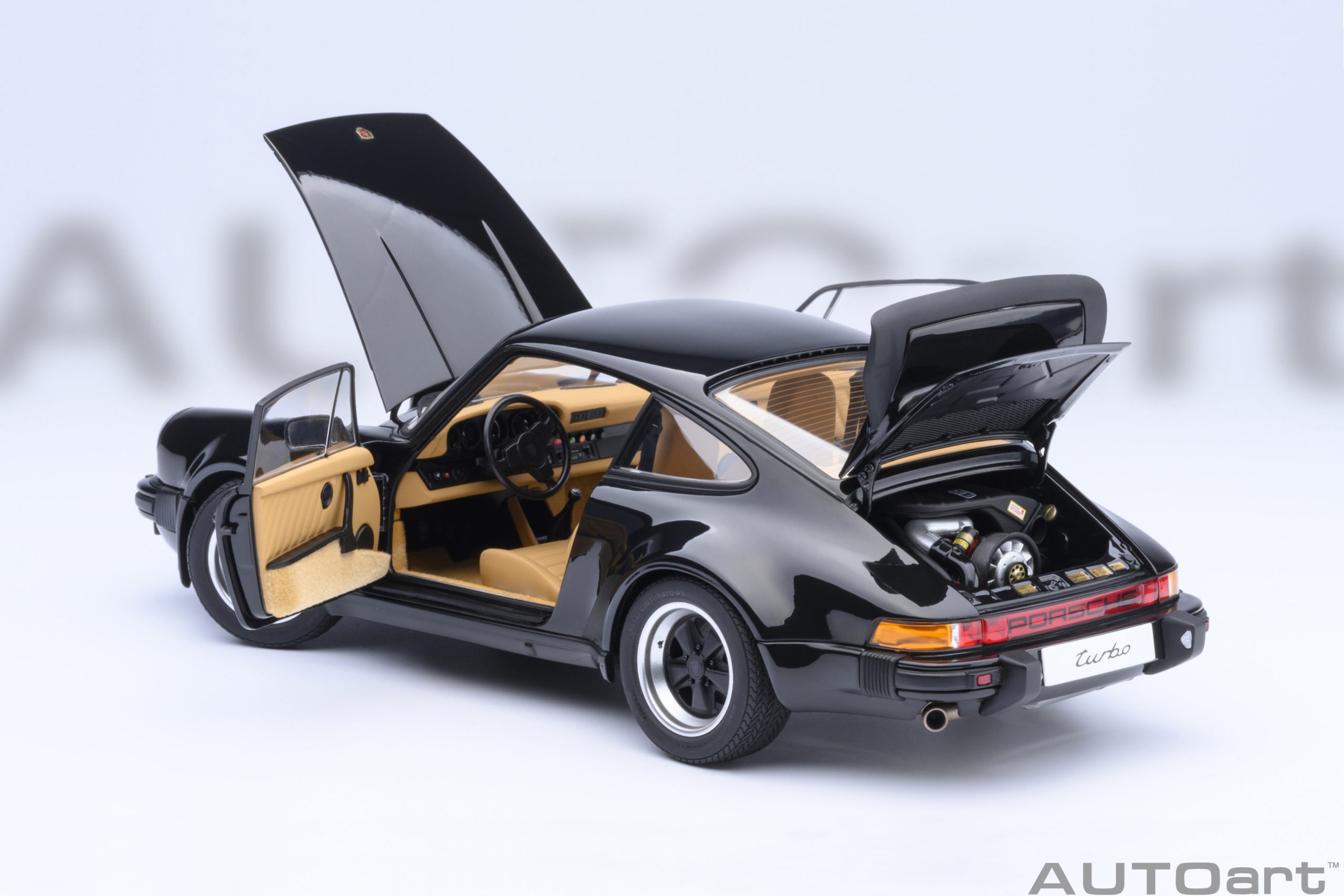AUTOart 78111 Porsche 911 (930) Turbo 3.0 schwarz