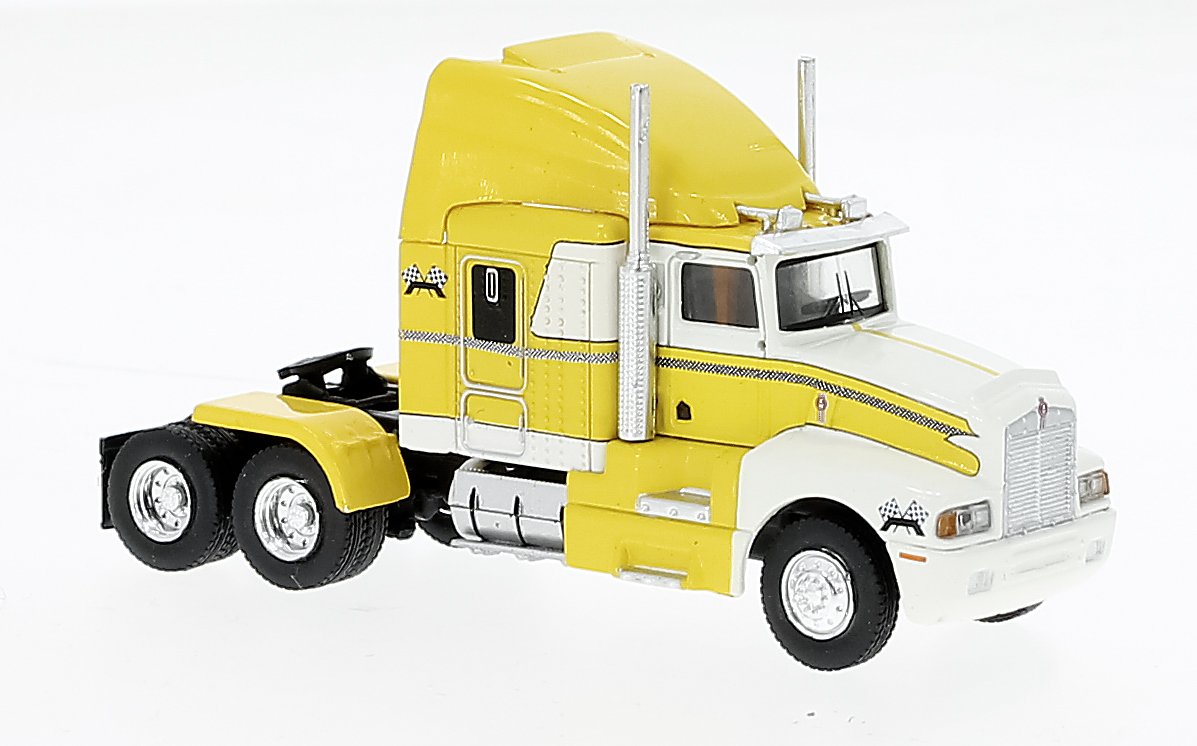 85927 Kenworth T600 SZM (3a) gelb/weiß