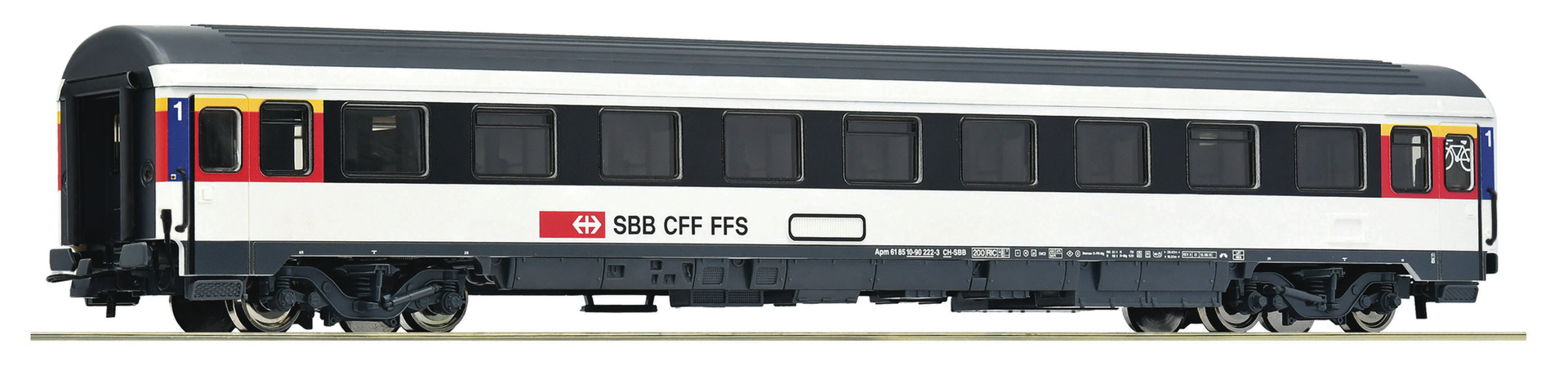 54166 SBB EC Personenwagen 1.Kl. Ep.6