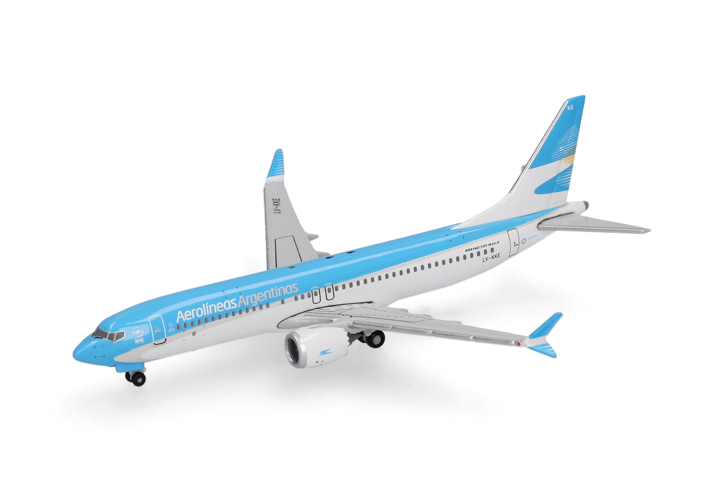Herpa 539081 Boeing 737 Max8 Aerolíneas Argentinas