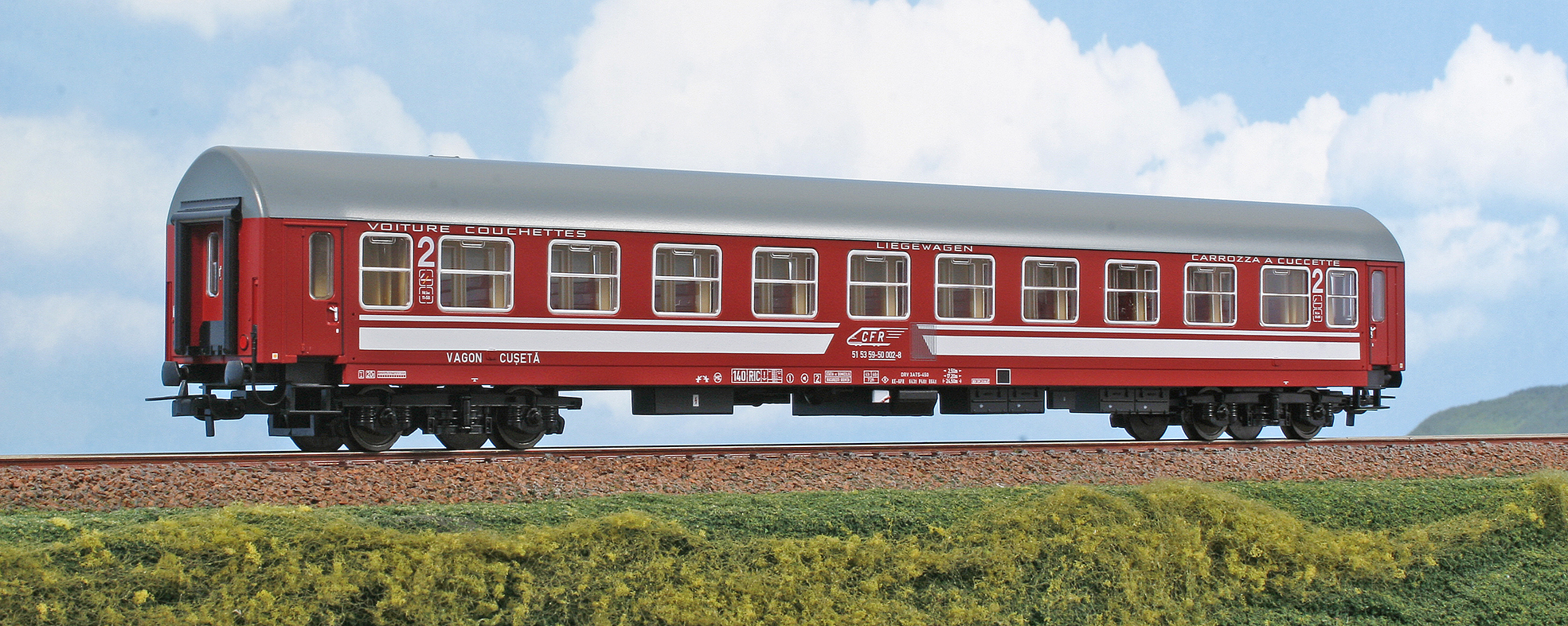 AF Models AF502232 CFR Liegewagen Typ YA/B Ep.5