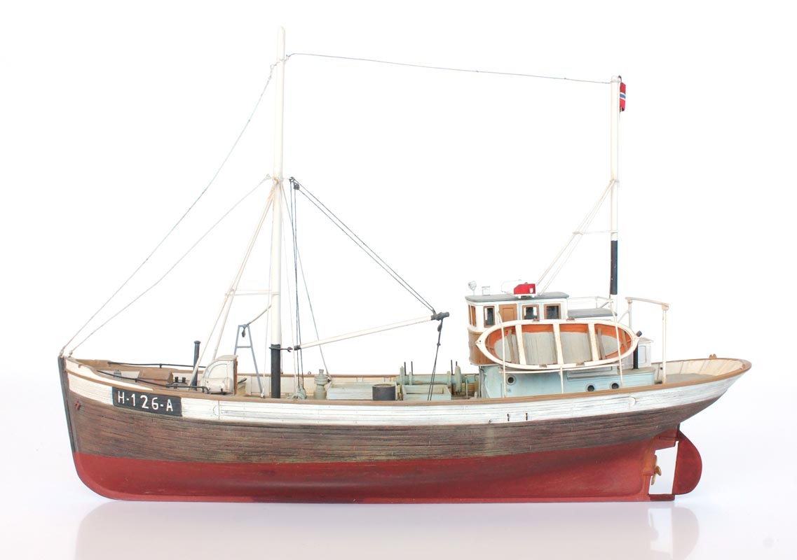 Artitec 50.107 Norw. Fischerboot Framtid Wasserlinie