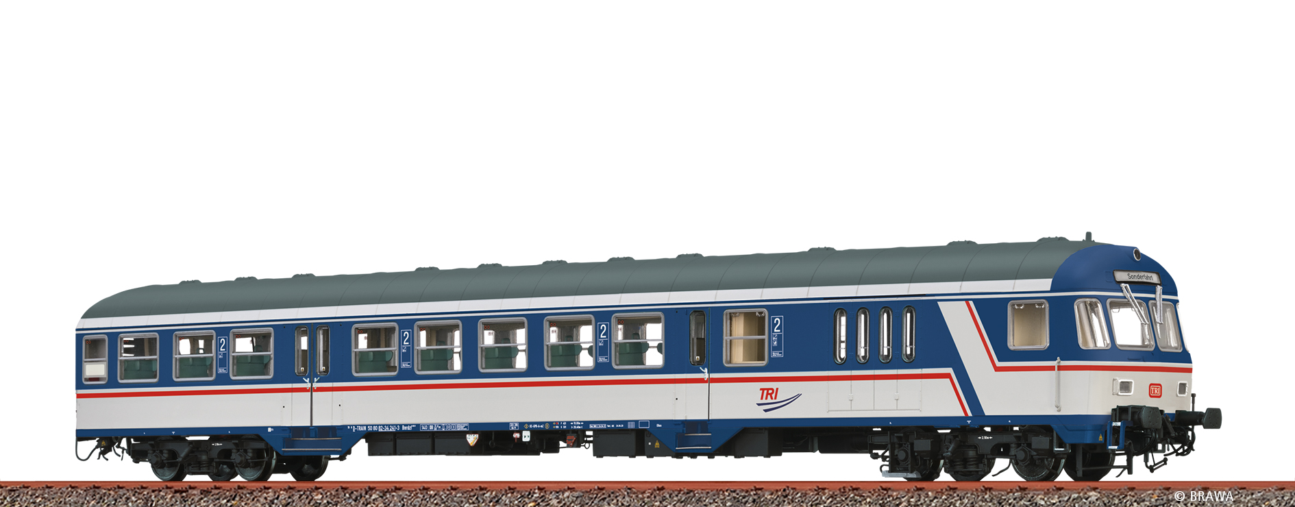 46631 TRI Steuerwagen 2.Kl. Bnrdzf463.0 Ep.6