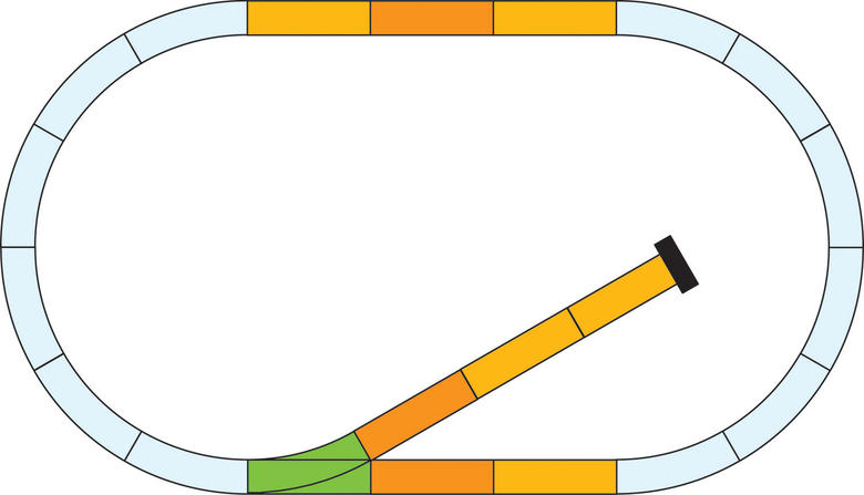 35301 G Gleis-Set Rangier