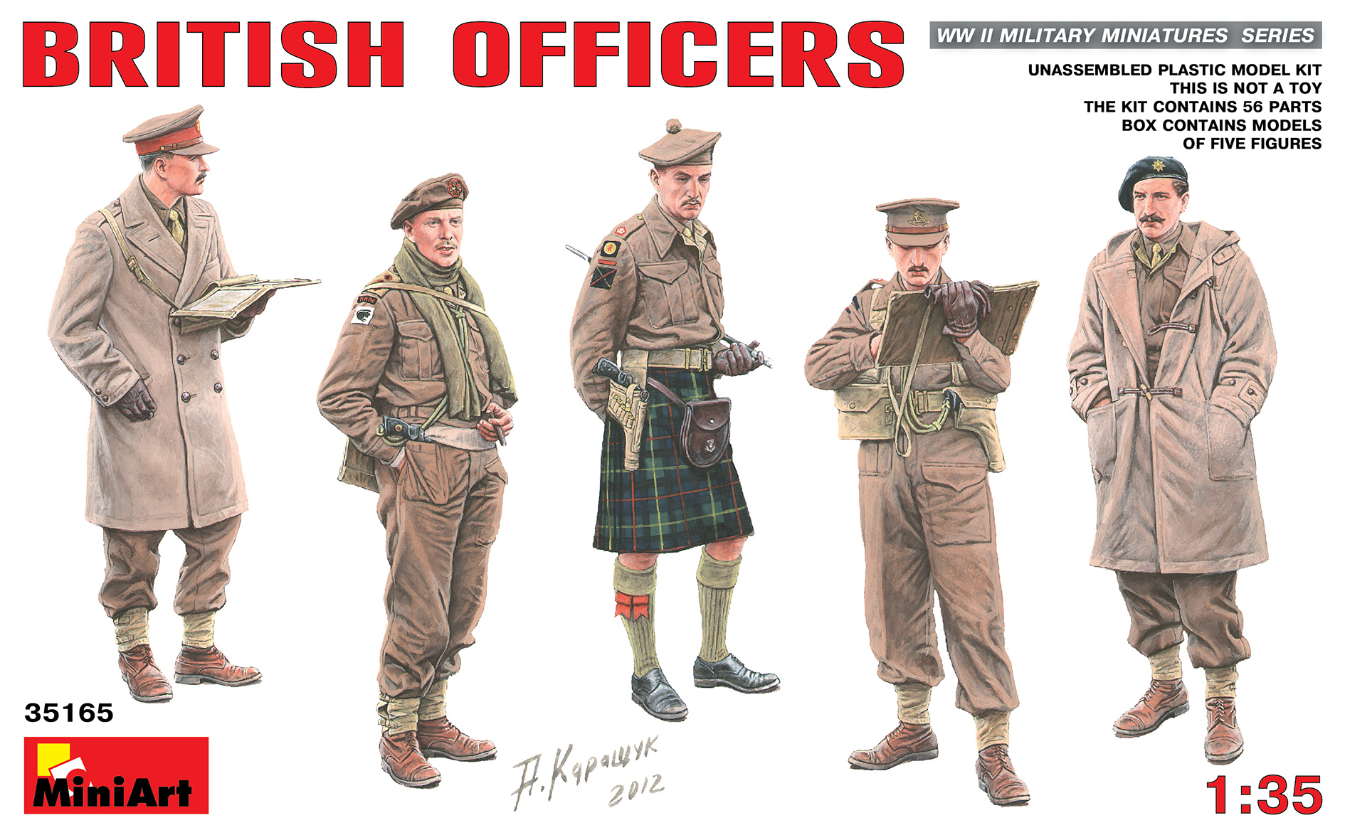 35165 Britisch Officers