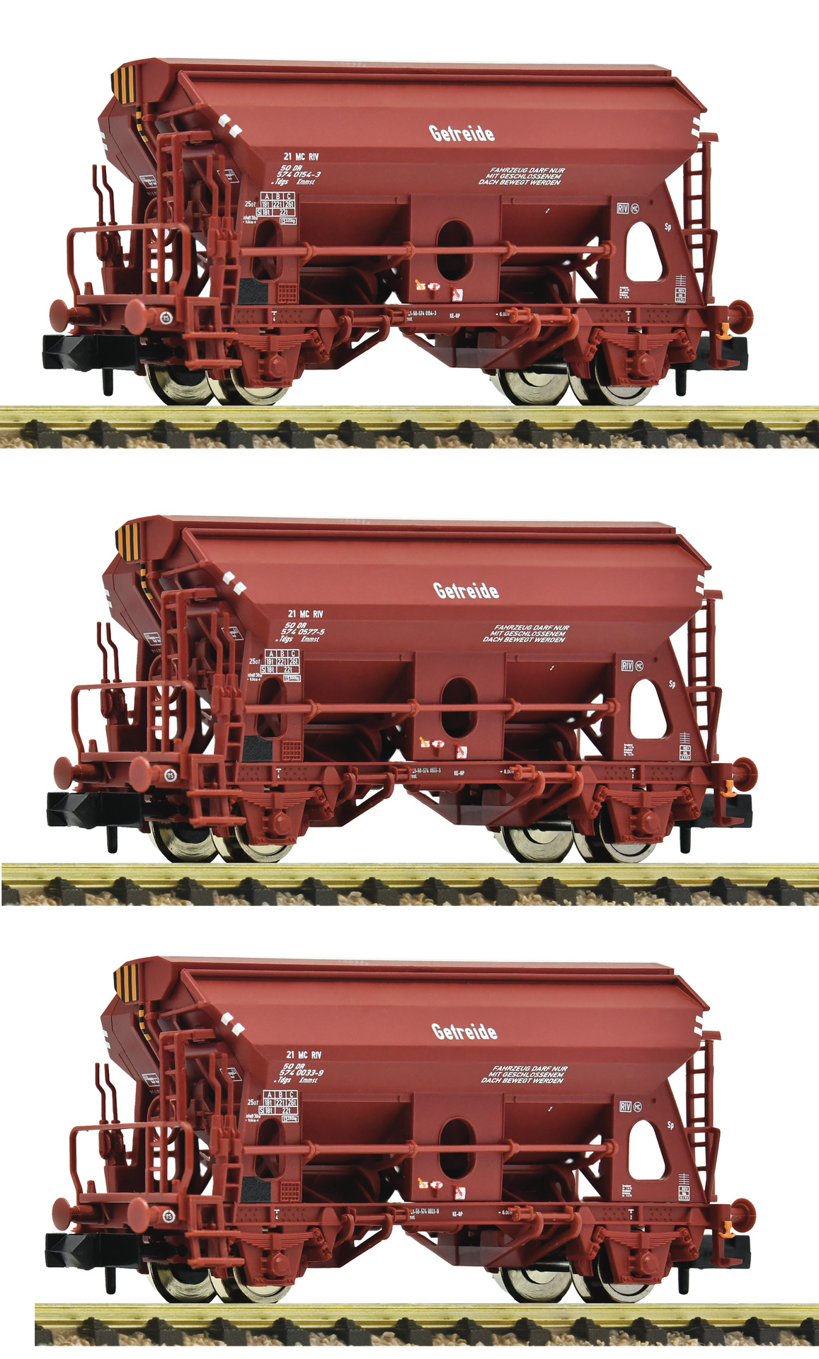 6660071 DR Schwenkdachwagen Tdgs Set 3tlg. Ep.4