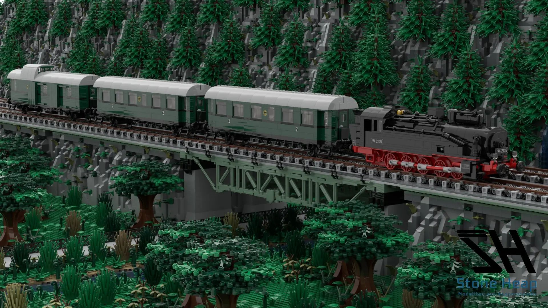 STONE HEAP SH-3001 Dampflok BR 94 19-21