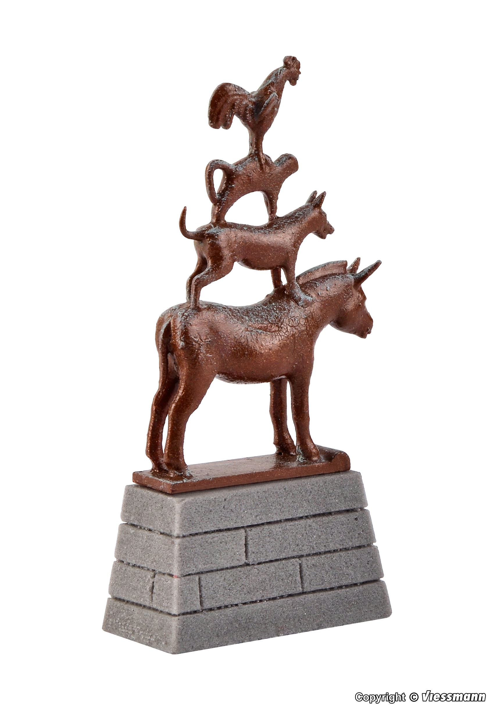 48287 Bremer Stadtmusikanten Statue