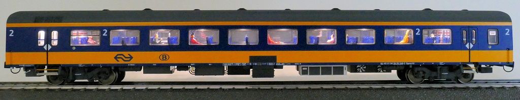Exact-train 11161 NS Reisezugwagen ICRm 2.Kl. Bpmz Ep.6