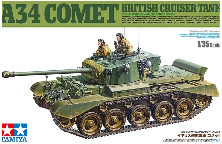 35380 British Cruiser Tank A34 Comet