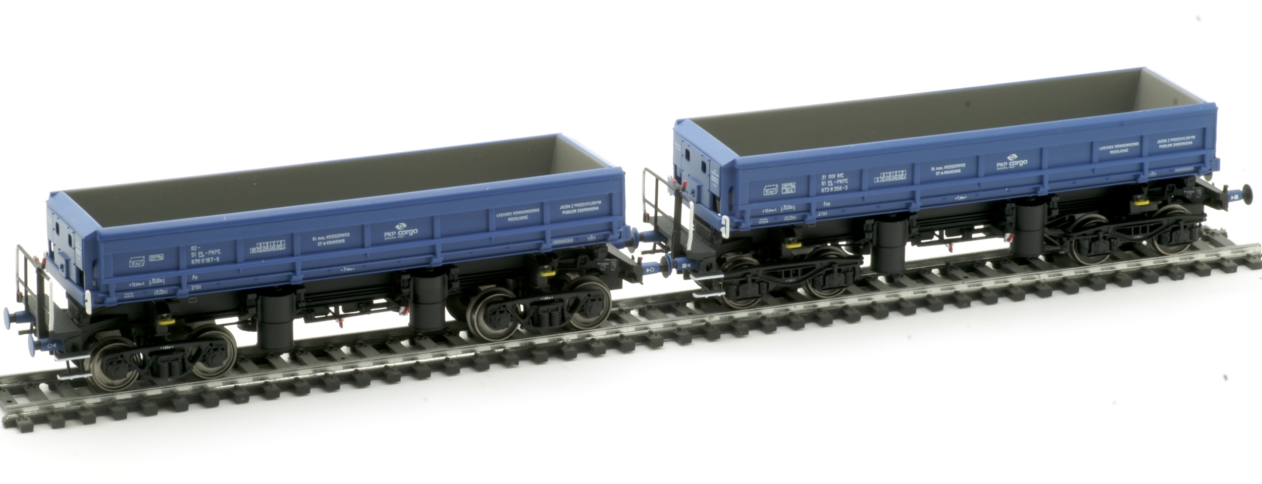 Albert Modell 600050 PKP CARGO Selbstentladewagen Set Ep.6