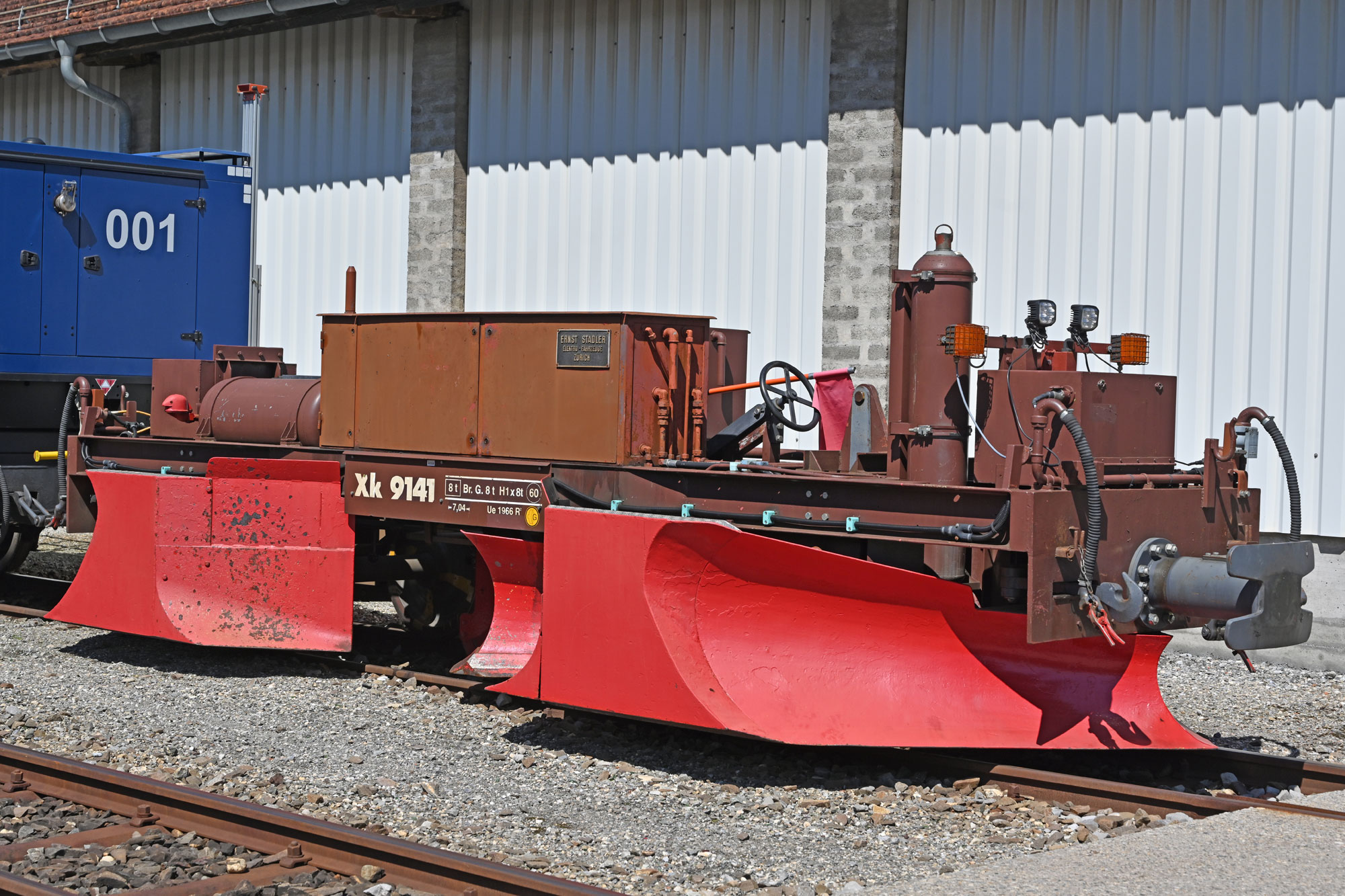Bemo 2299141 RhB Spurpflug  Xk 9141 Ep.6