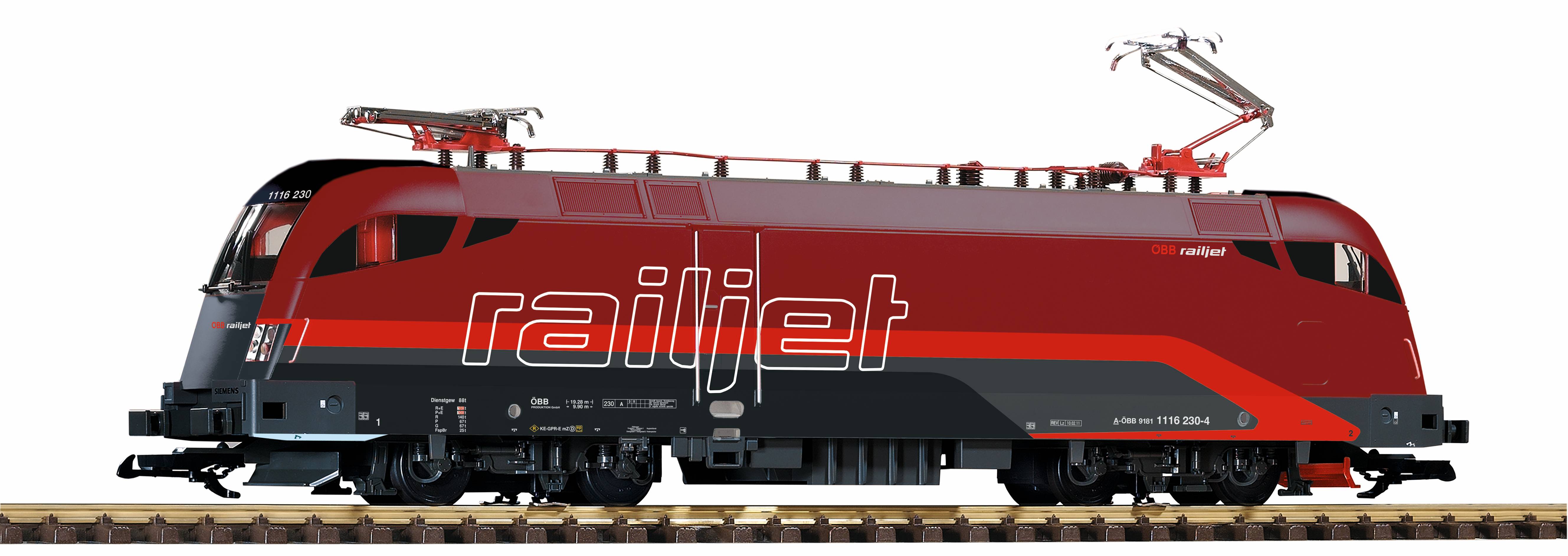 37400 ÖBB Railjet E-Lok Rh 1116 Ep.6