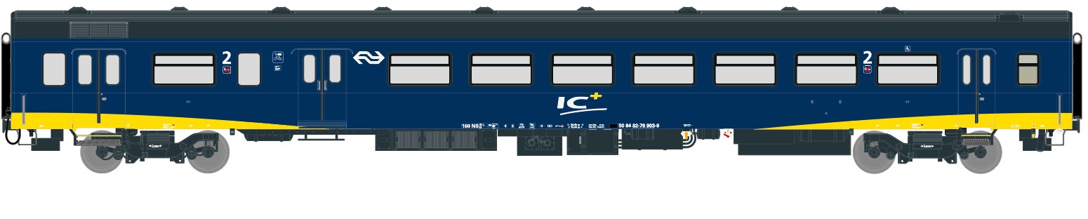 Exact-train 11122 NS Gepäckwagen ICR Plus BKD Ep.4