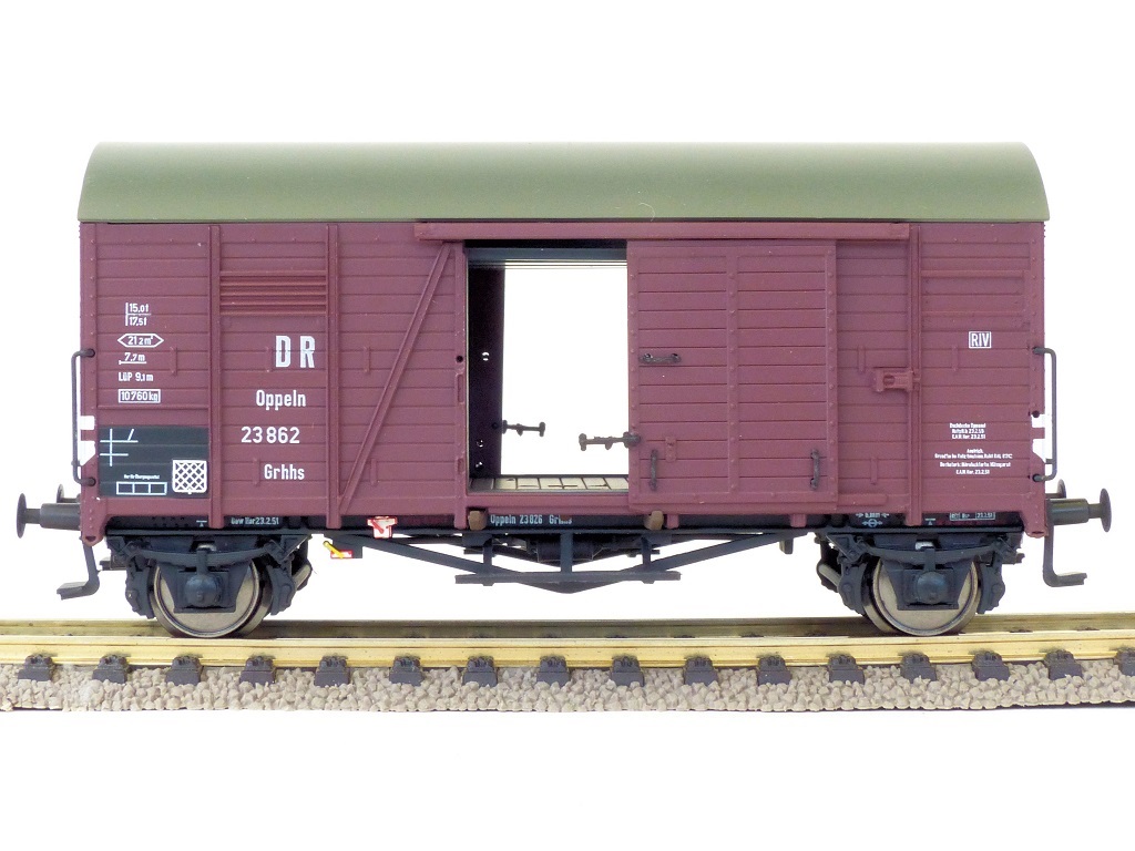 Exact-train 24002 DRG gedeckter Güterwagen Oppeln Ep.2