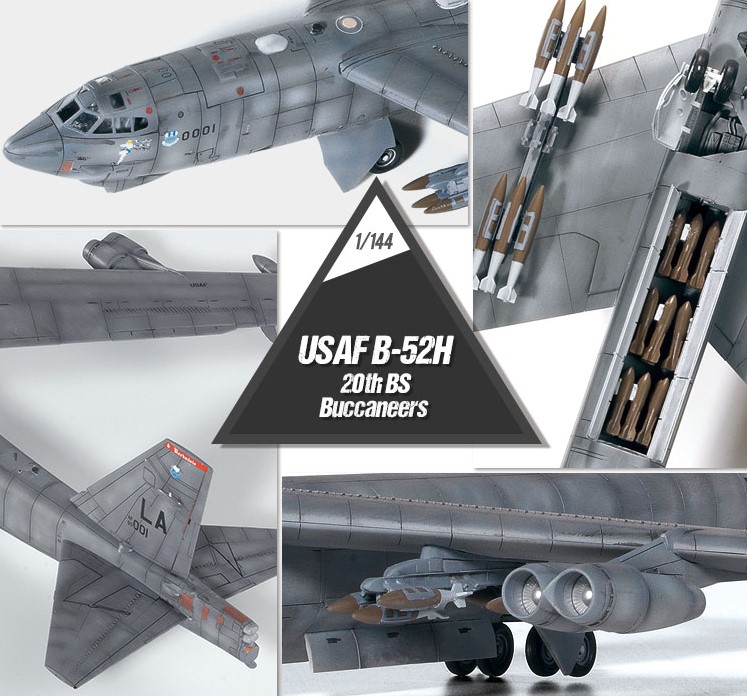 Academy 12622 USAF Boeing B-52H 20th BS Buccaneers