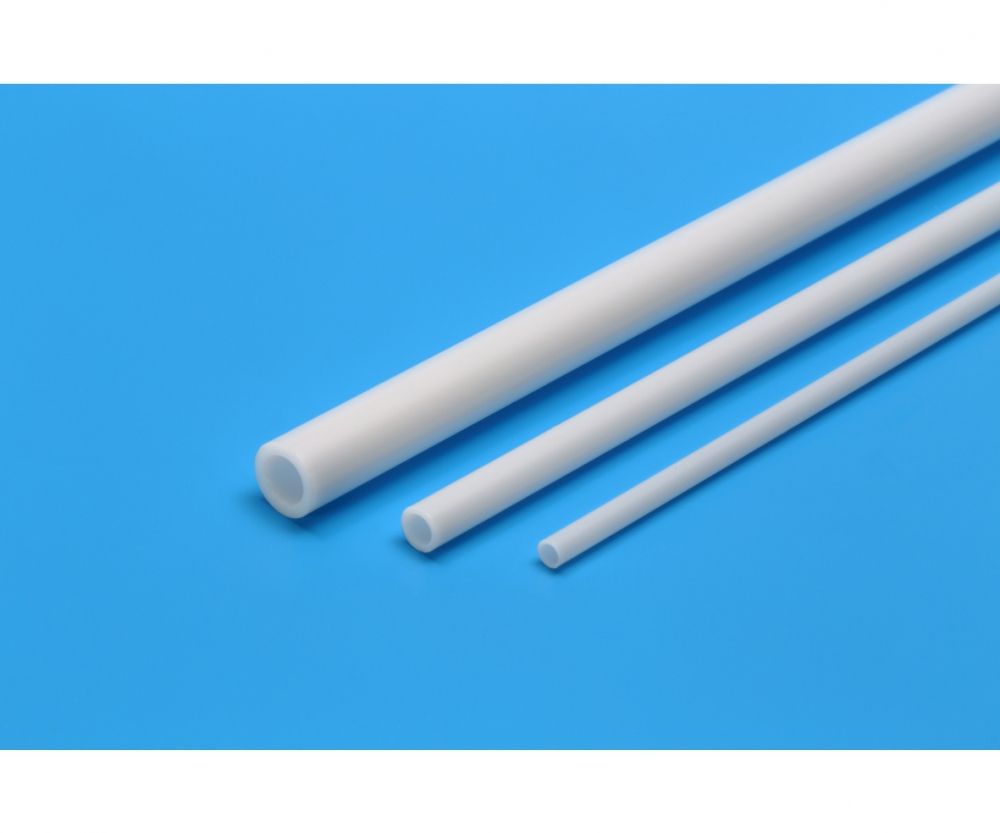 70219 Kunststoff Rohrprofil 3mm (6) 400mm weiß