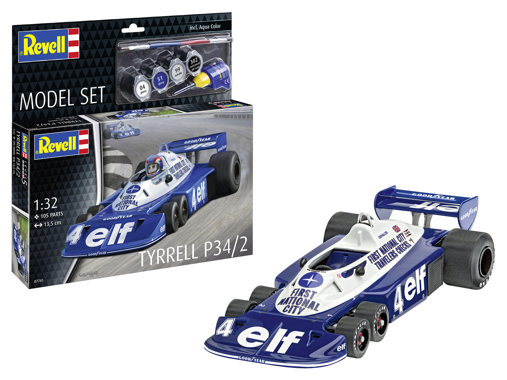 67741 Model Set Tyrrel P34/2 6-Wheeler