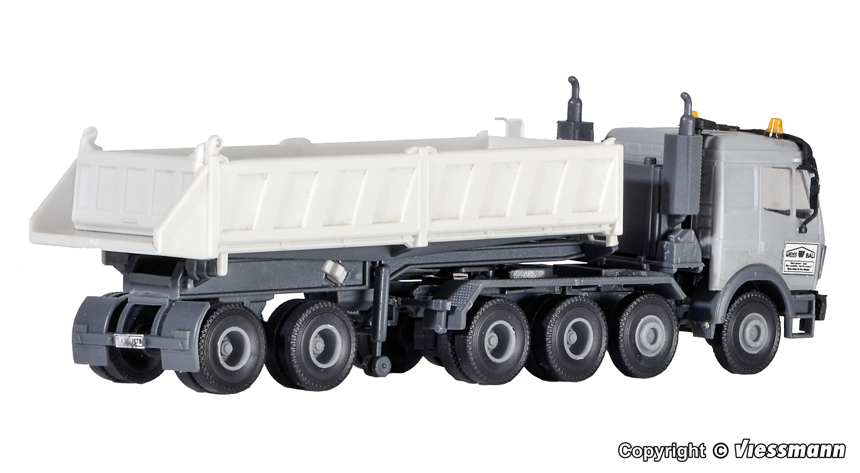 Kibri 13587 MB SK Kipp-SZ grau/weiss