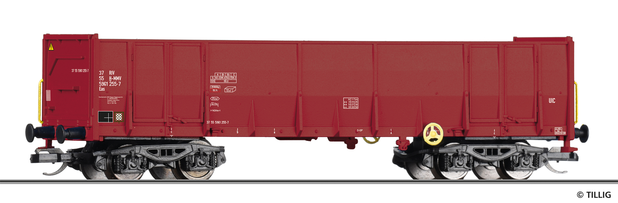 95070 Offener Güterwagen Eas der Magyar Magßn