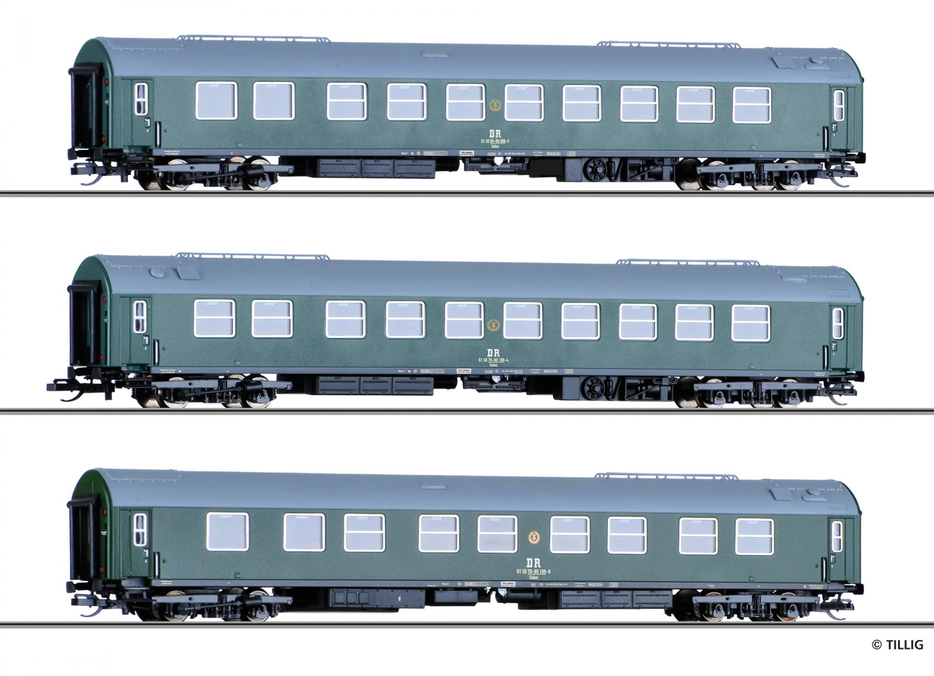 70039 DR Personenwagen-Set 3-tlg Ep.4