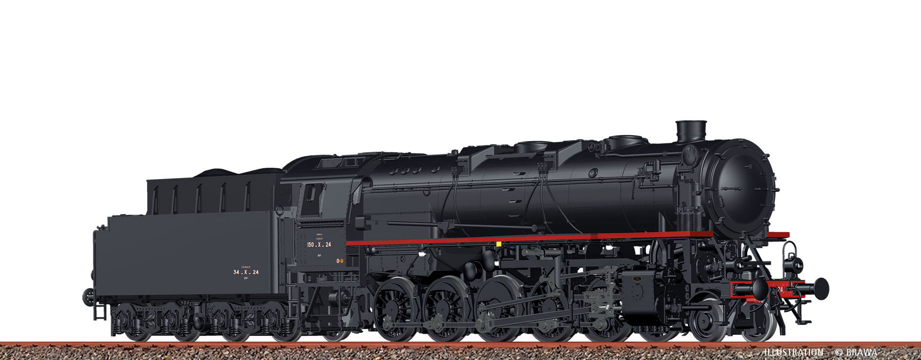 70168 SNCF Dampflok BR 44 Ep.3