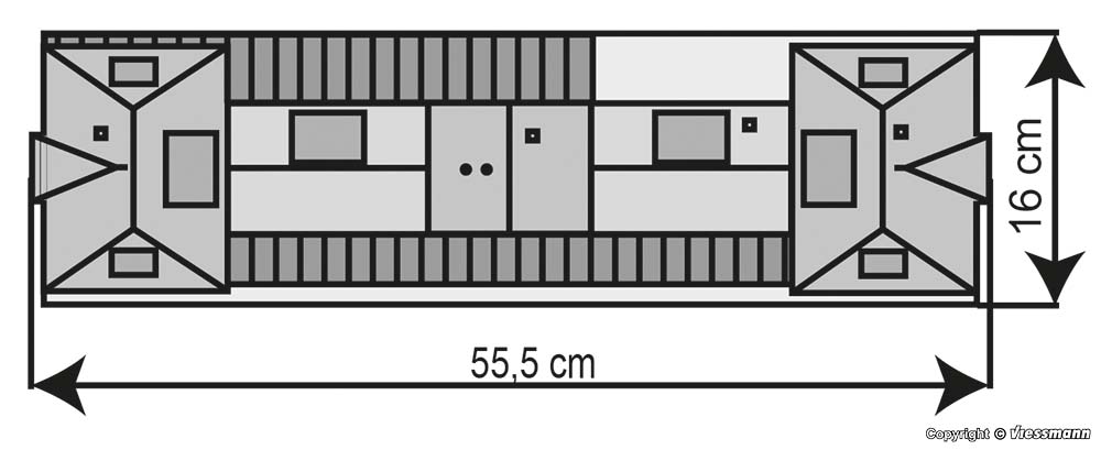Kibri 39371 Bahnhof Calw