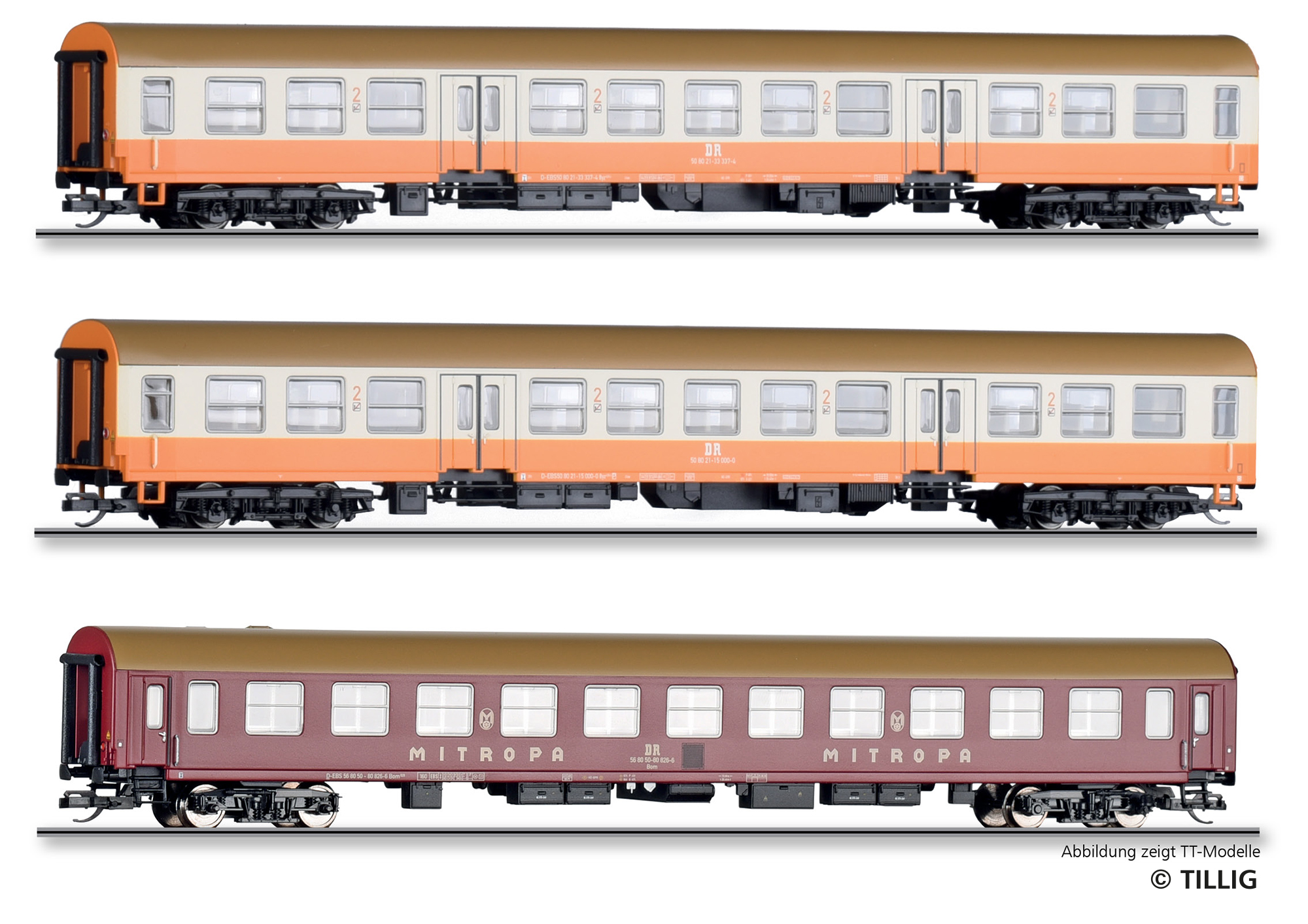 70062 EBS Reisezugwagen-Set 2-tlg. Ep.6