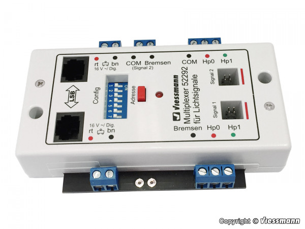 52292 Doppel Multiplexer für 2 Lichtsignale