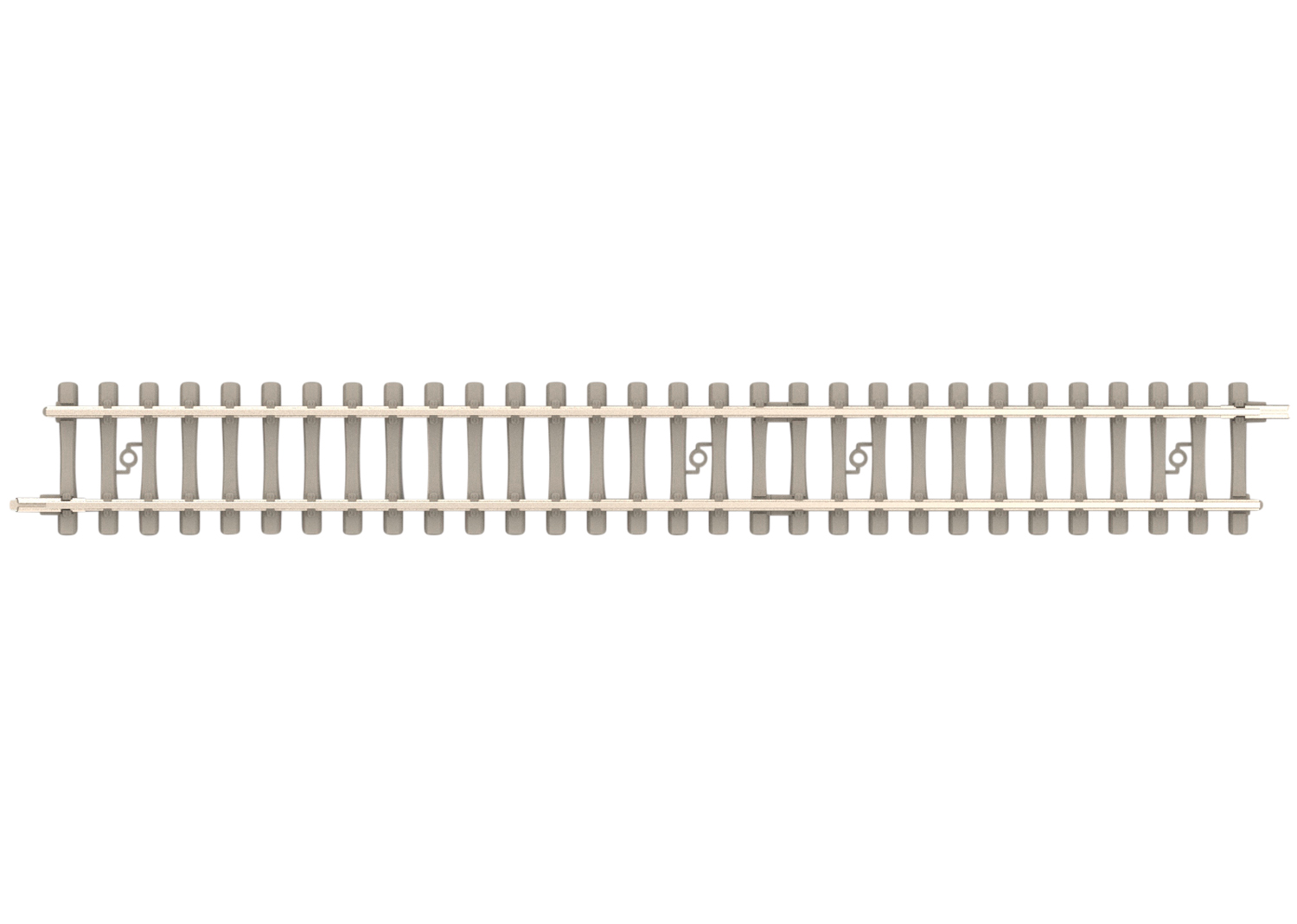 14594 Gerades Beton-Gleis 126,3 mm