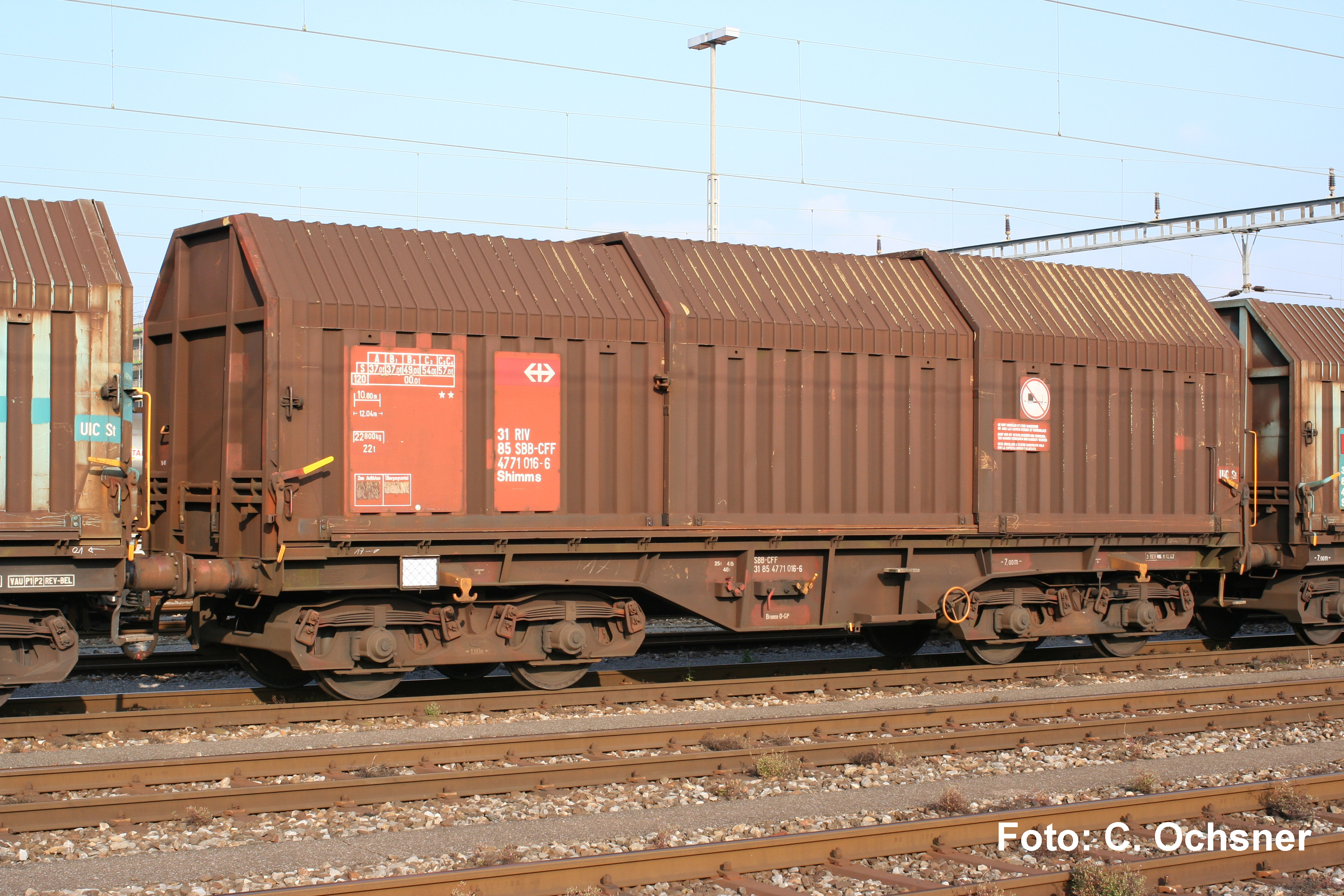 Piko 58481 SBB Teleskophaubenwagen braun Ep. 5