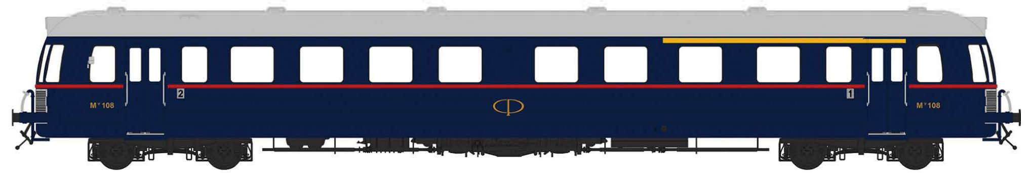 SNMY10818 CP Triebwagen My 108