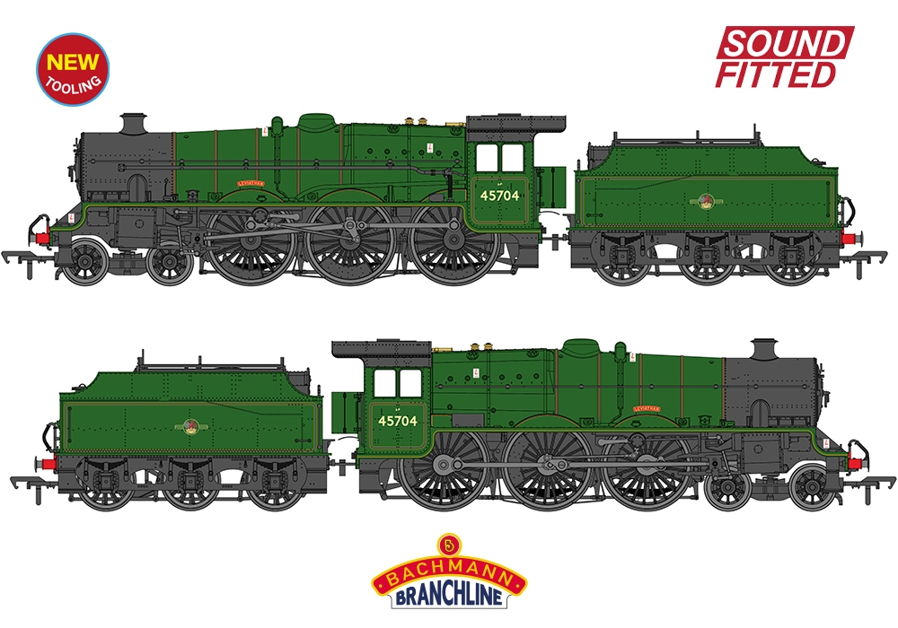35-977SF LMS Jubilee with Riveted Fowler Tender