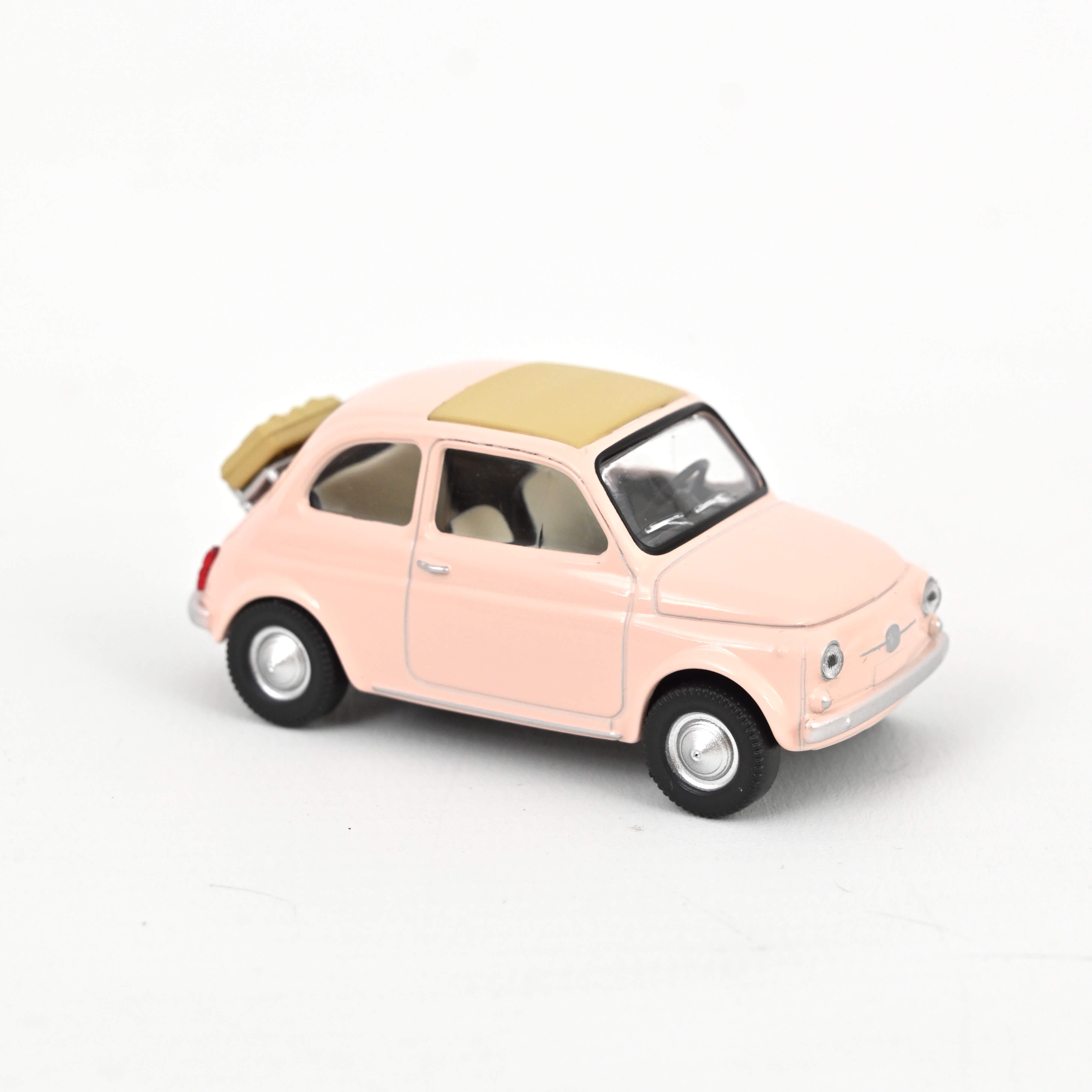 Norev 771205 JetCar: Fiat 500F pastellrosa (1965)