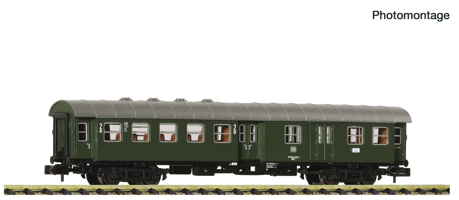 Fleischmann 6260119 DB Umbauwagen 2. Kl./Gepäck Ep.4