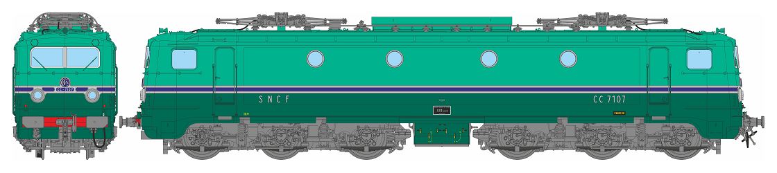 MB-193 SNCF E-Lok CC 7100 Ep.3