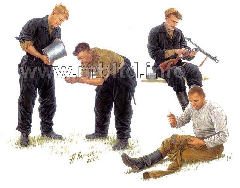 MB3535 Russian Tankmen 1943-1944