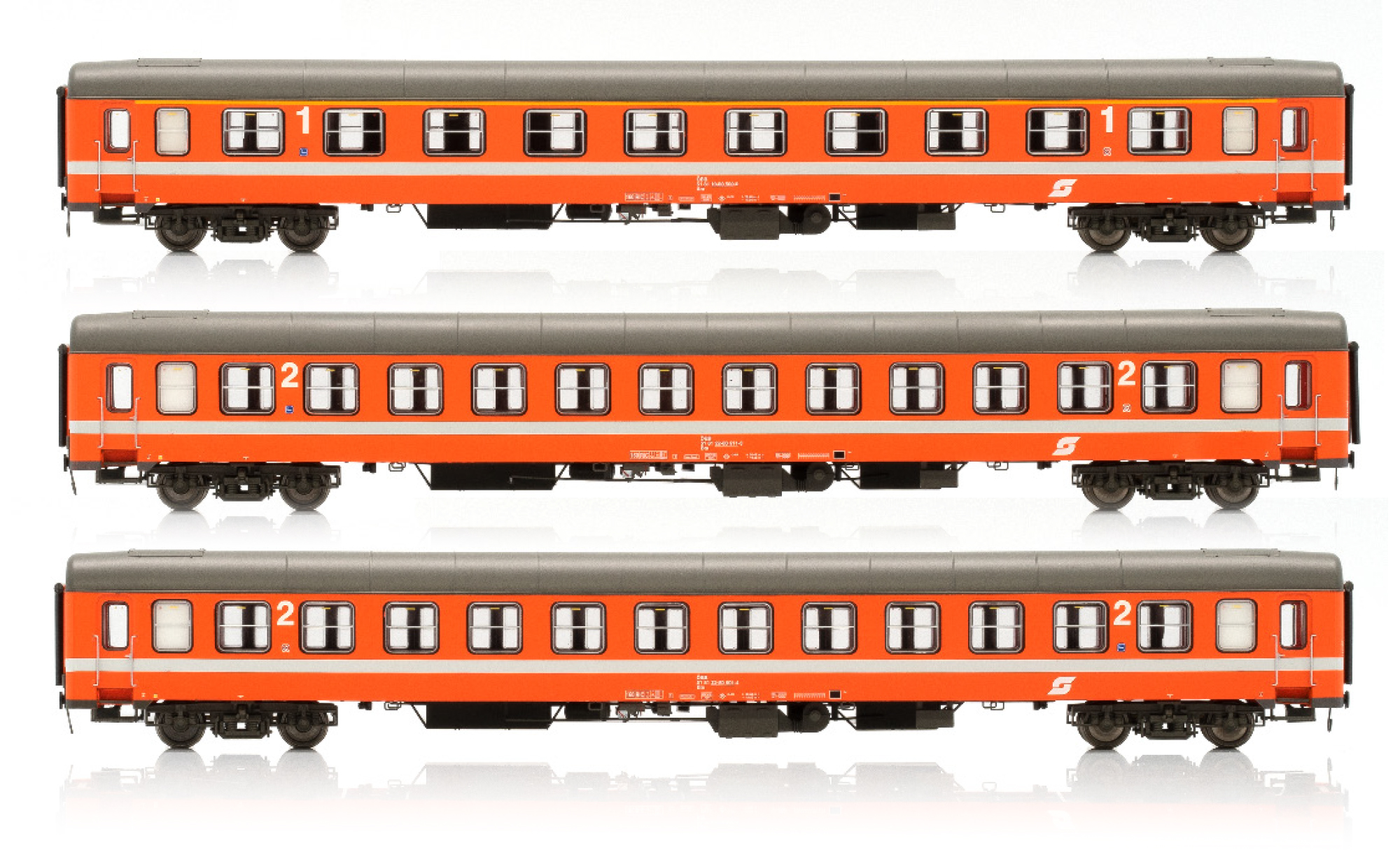 JC90501 ÖBB Personenwagen-Set 3-tlg UIC-X Ep.4