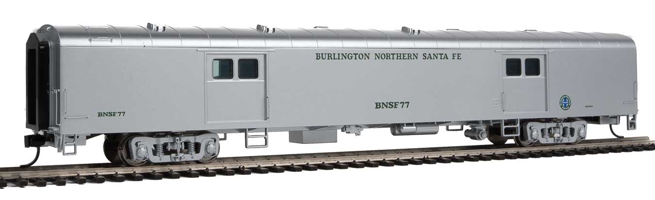 15655 P-S Baggage BNSF #77 slv