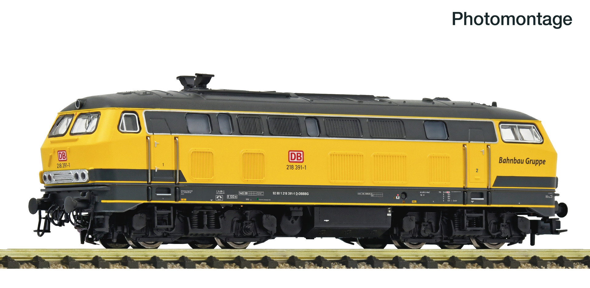 7360042 DB Bahnbau Diesellok 218 391-1 Ep.6