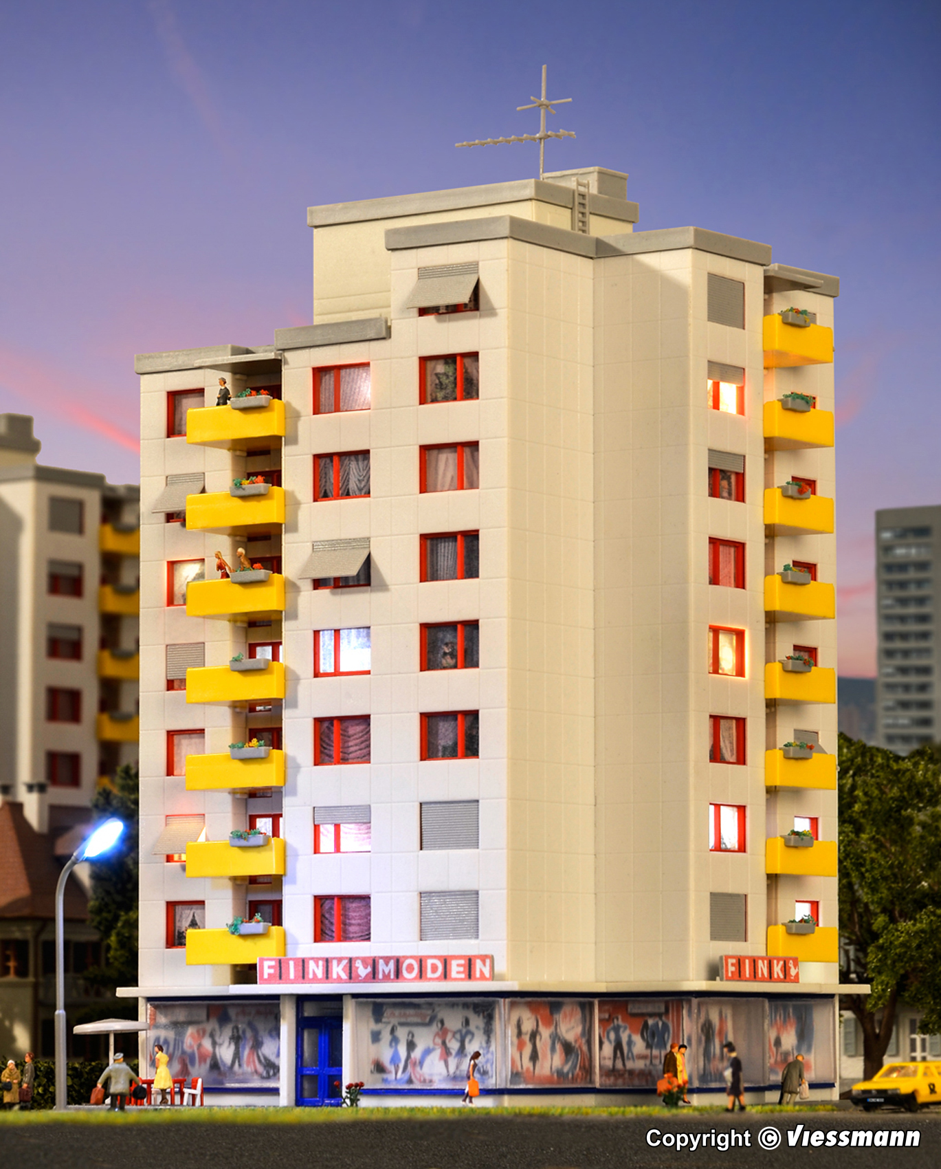 Kibri 37120 Hochhaus