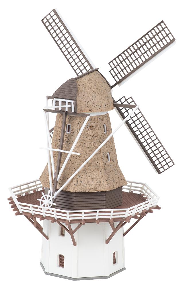232136 Windmühle mit Putzsockel