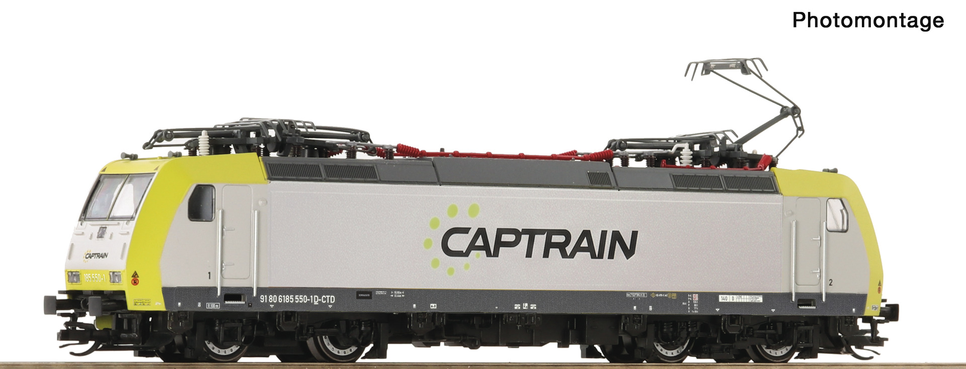 7580030 Captrain E-Lok 185 550-1 Ep.6