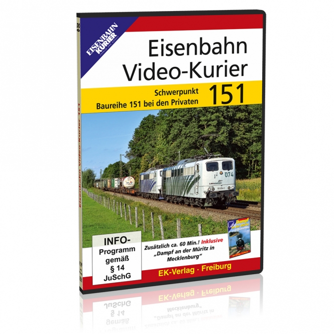 8551 DVD - Eisenbahn Video-Kurier 151