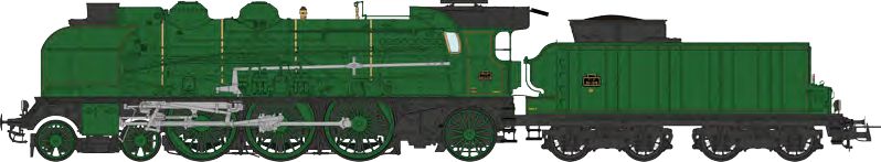 MB-218SAC PLM Dampflok 231 G 270 DIJON Ep.2 AC